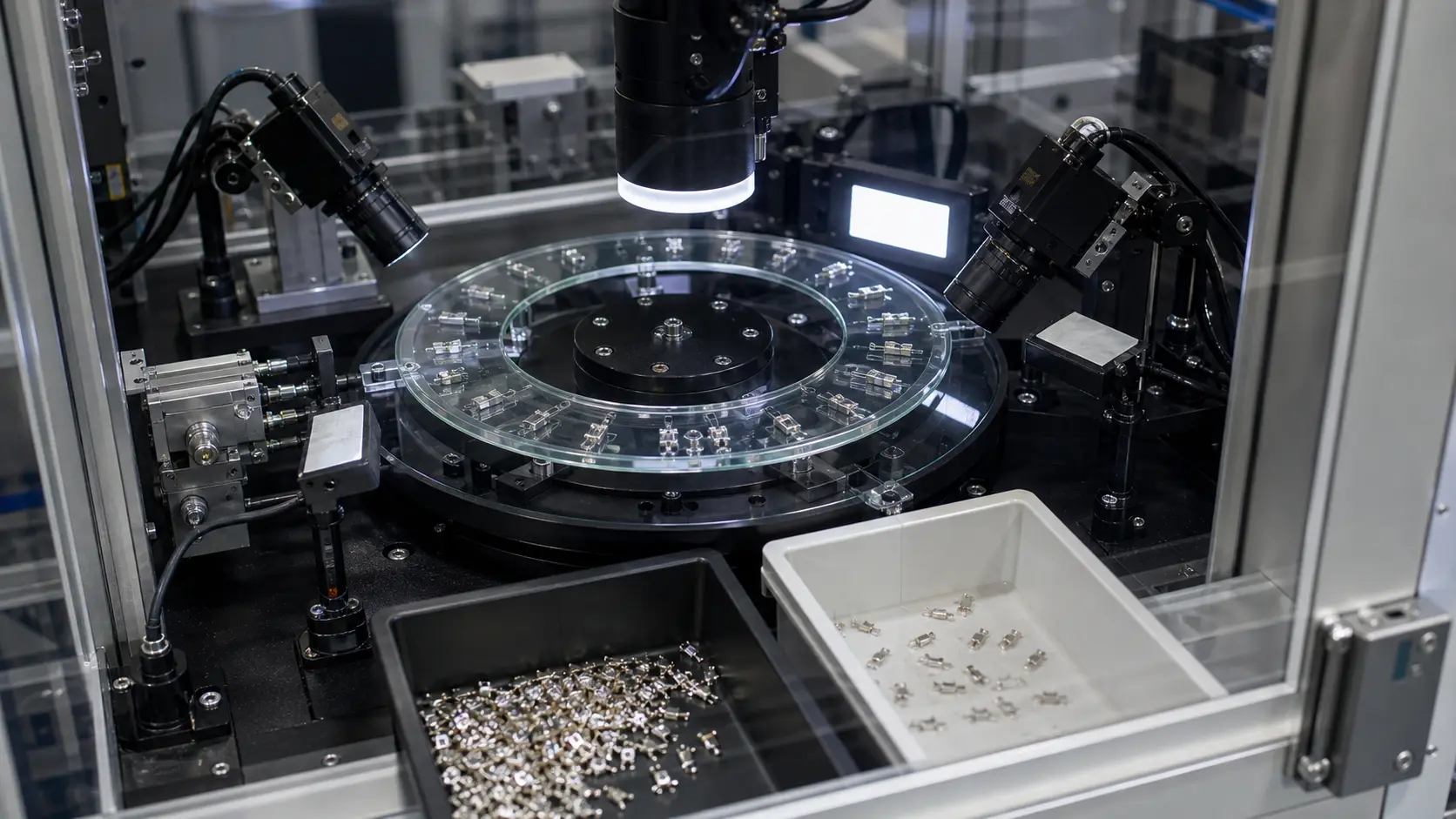 Sorting vision e grading ad alta velocità Imaging, algoritmo e attrezzatura 1