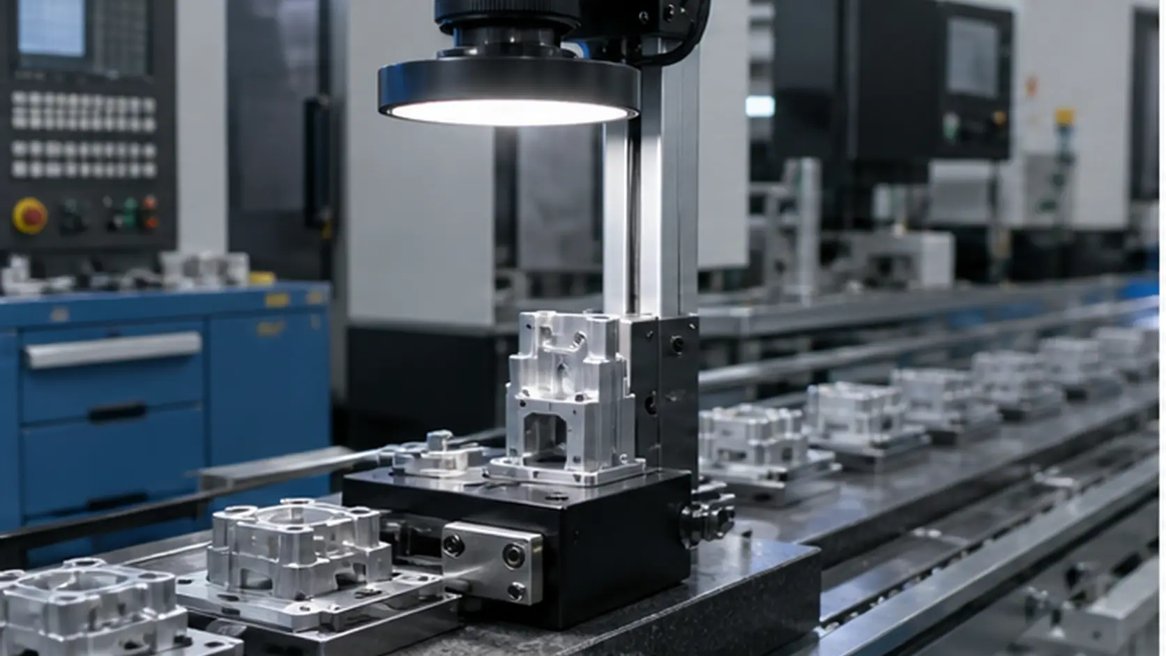 FM-500 二维闪测系统 在CNC 精密零件产线中的产品介绍